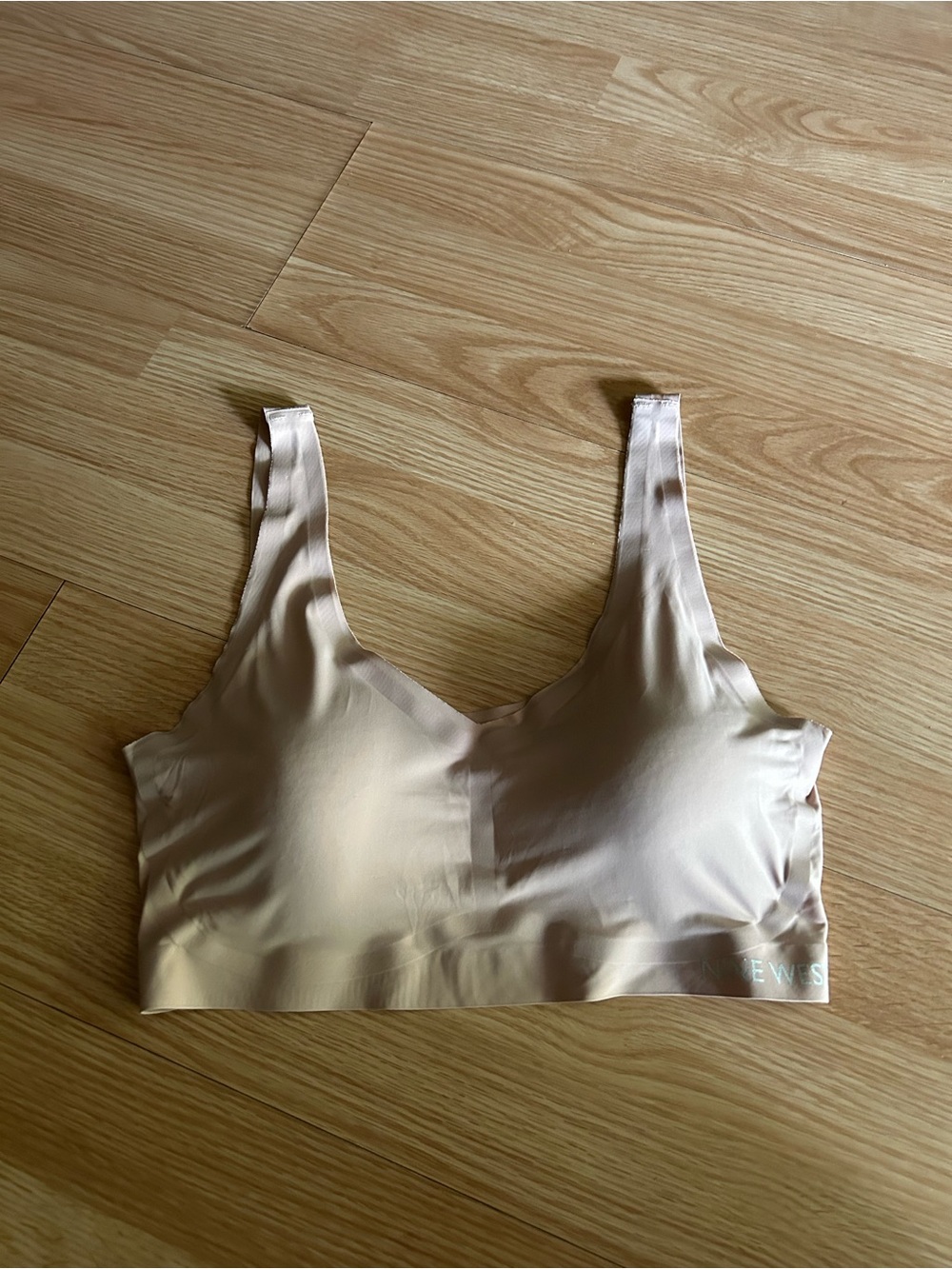 Nine West Intimates Nude Padded Bralette Large